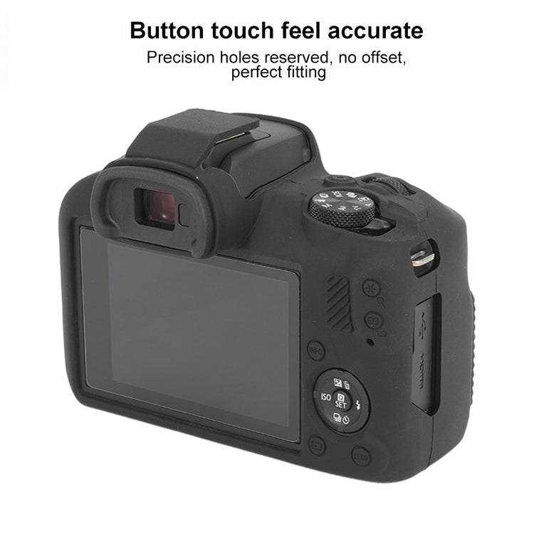 For Canon EOS R100 Glossy Soft Silicone Protective Case