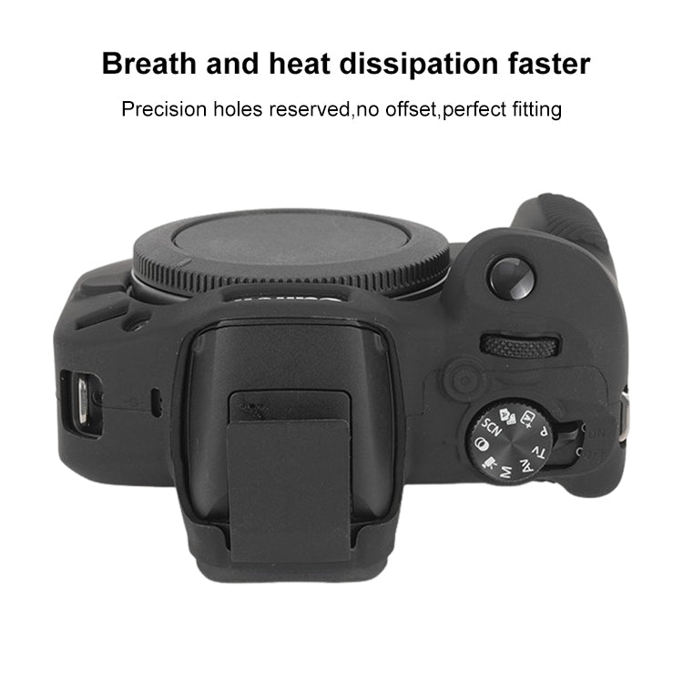 For Canon EOS R100 Glossy Soft Silicone Protective Case