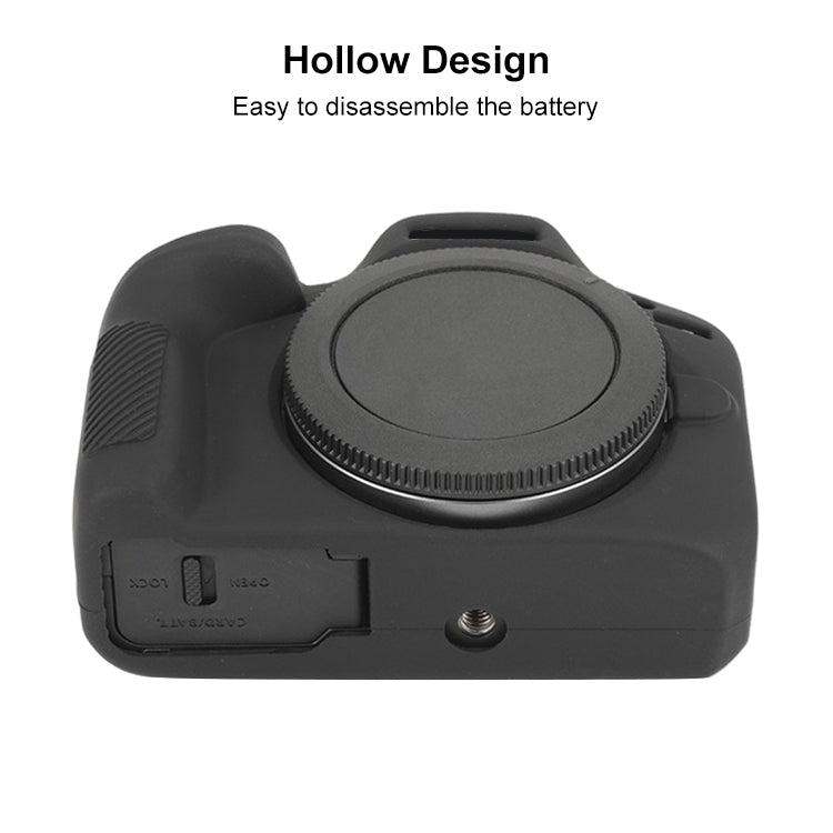For Canon EOS R100 Glossy Soft Silicone Protective Case