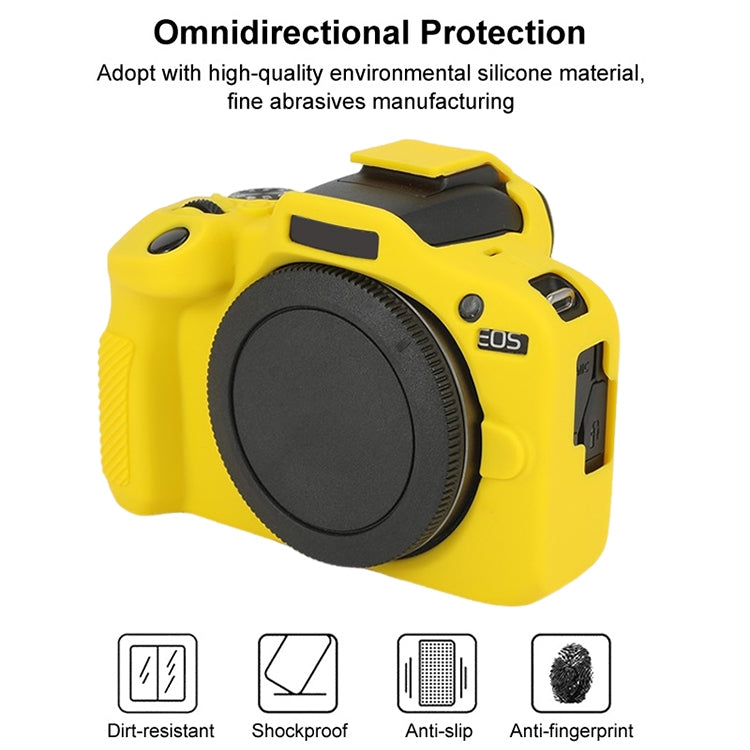 For Canon EOS R100 Glossy Soft Silicone Protective Case