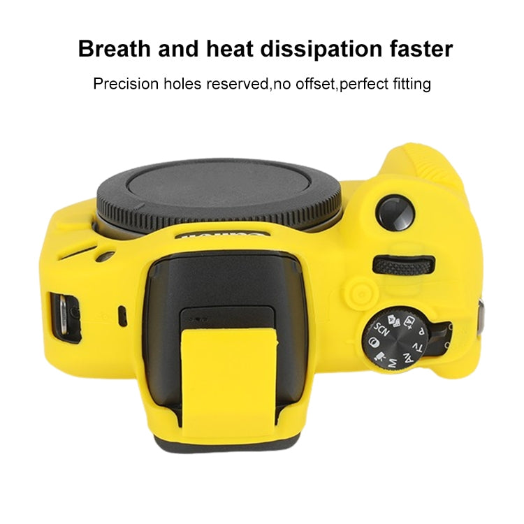 For Canon EOS R100 Glossy Soft Silicone Protective Case