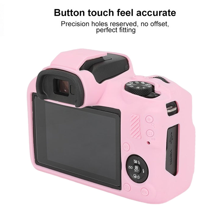 For Canon EOS R100 Glossy Soft Silicone Protective Case