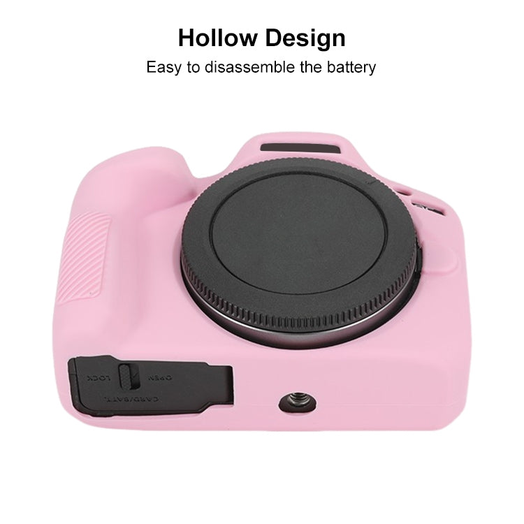 For Canon EOS R100 Glossy Soft Silicone Protective Case