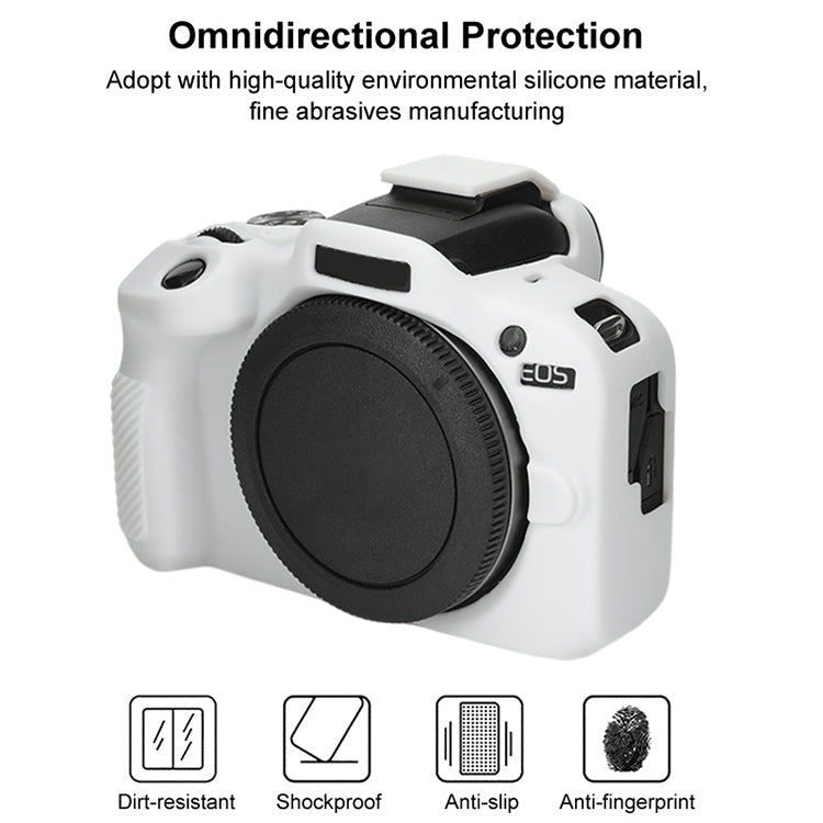 For Canon EOS R100 Glossy Soft Silicone Protective Case