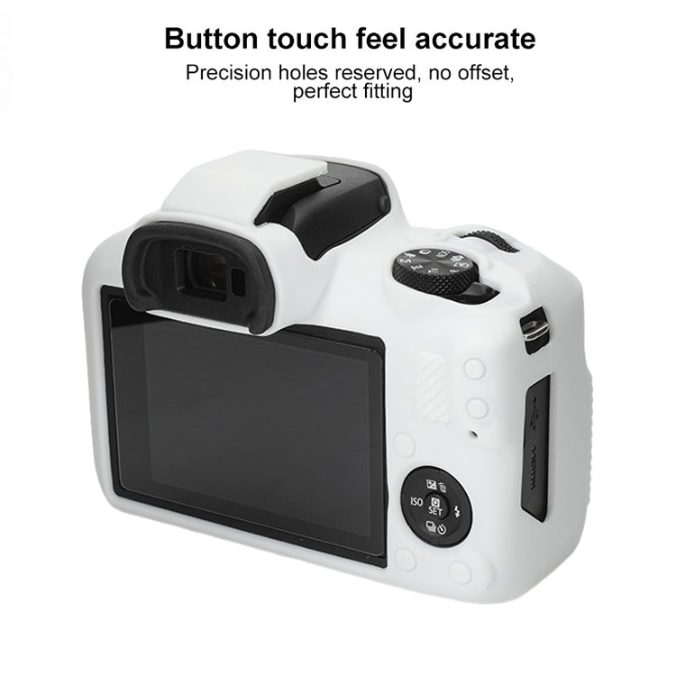 For Canon EOS R100 Glossy Soft Silicone Protective Case