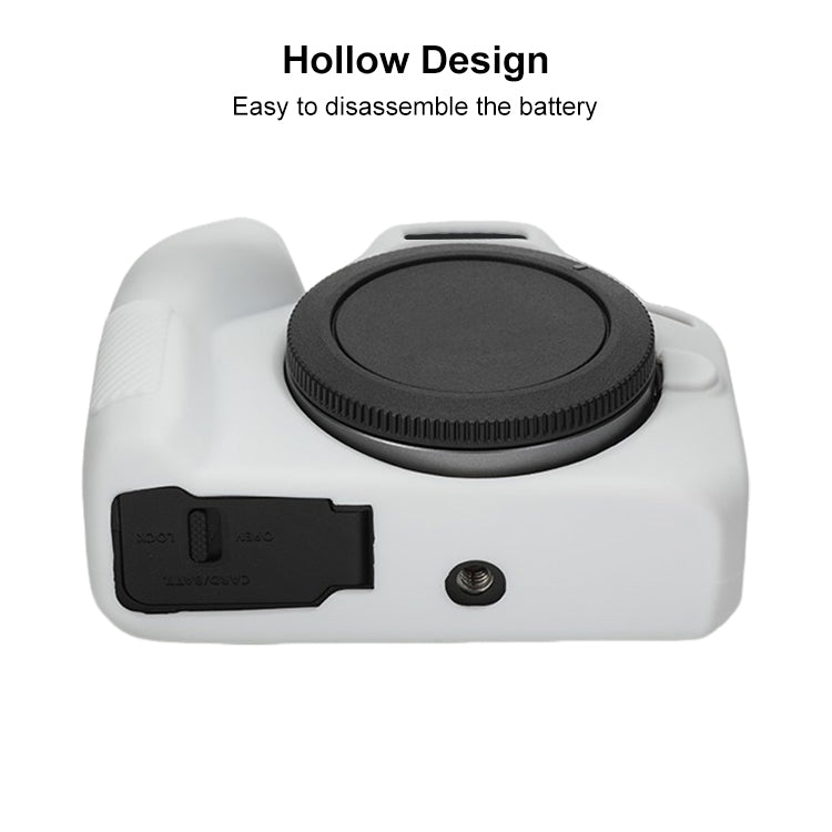 For Canon EOS R100 Glossy Soft Silicone Protective Case