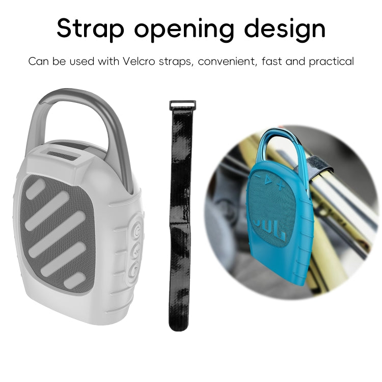 For JBL CLIP 5 Bluetooth Speaker Silicone Shockproof Protective Case