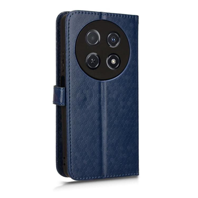 For Huawei nova 12i 4G Honeycomb Dot Texture Leather Phone Case