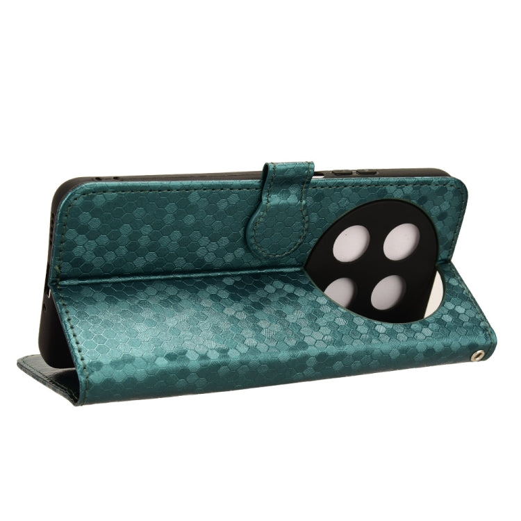 For Huawei Enjoy 70 Pro Honeycomb Dot Texture Leather Phone Case