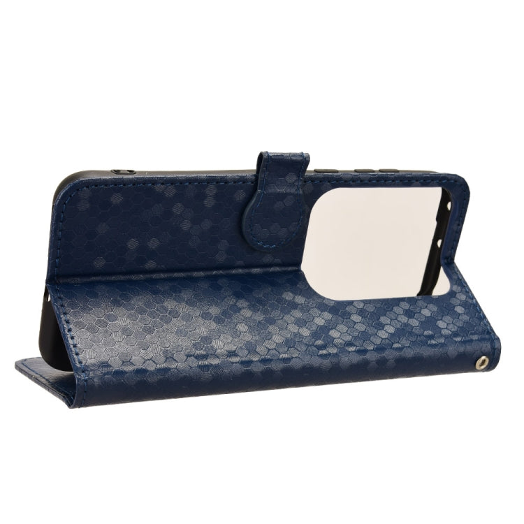 For Huawei Pura 70 Ultra Honeycomb Dot Texture Leather Phone Case