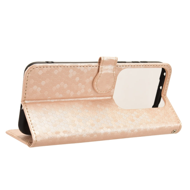 For Huawei Pura 70 Pro / Pro+ Honeycomb Dot Texture Leather Phone Case