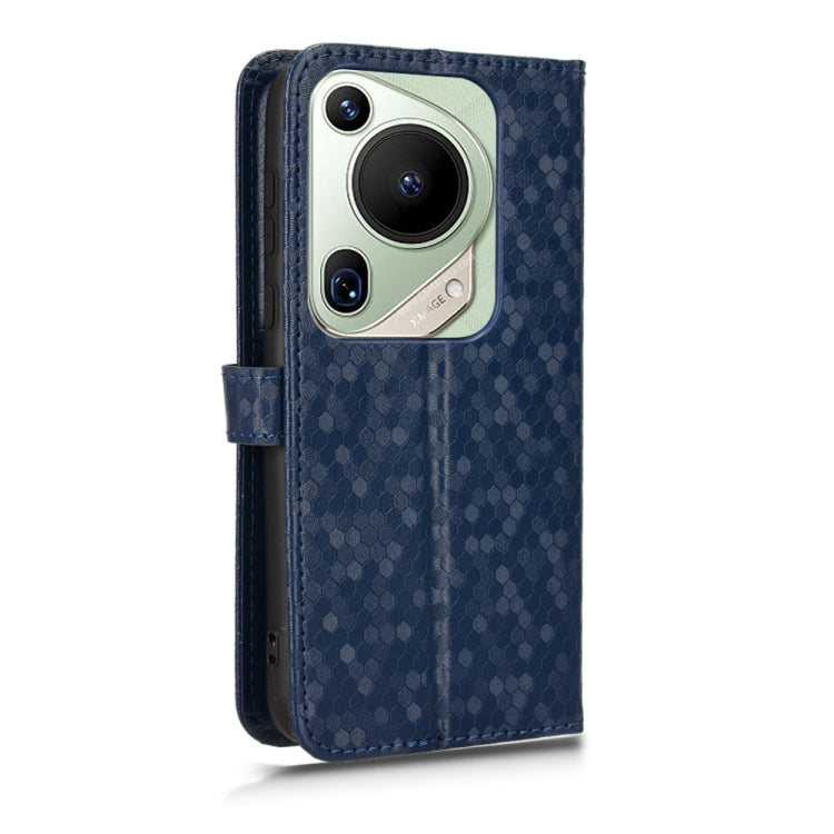 For Huawei Pura 70 Pro / Pro+ Honeycomb Dot Texture Leather Phone Case