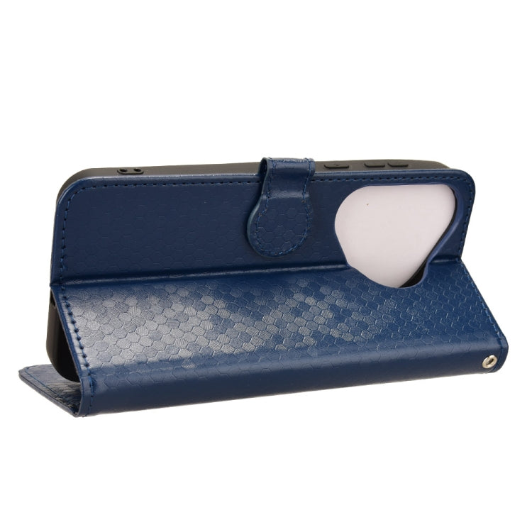 For Huawei Pura 70 Honeycomb Dot Texture Leather Phone Case