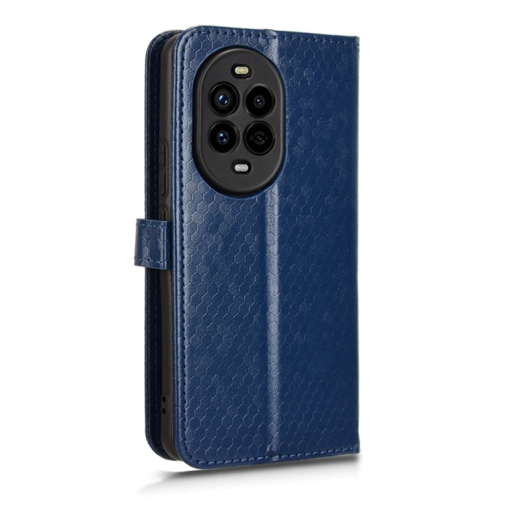 For Huawei nova 13 Pro 5G Honeycomb Dot Texture Leather Phone Case