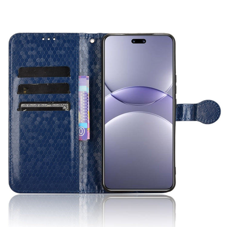 For Huawei nova 13 Pro 5G Honeycomb Dot Texture Leather Phone Case