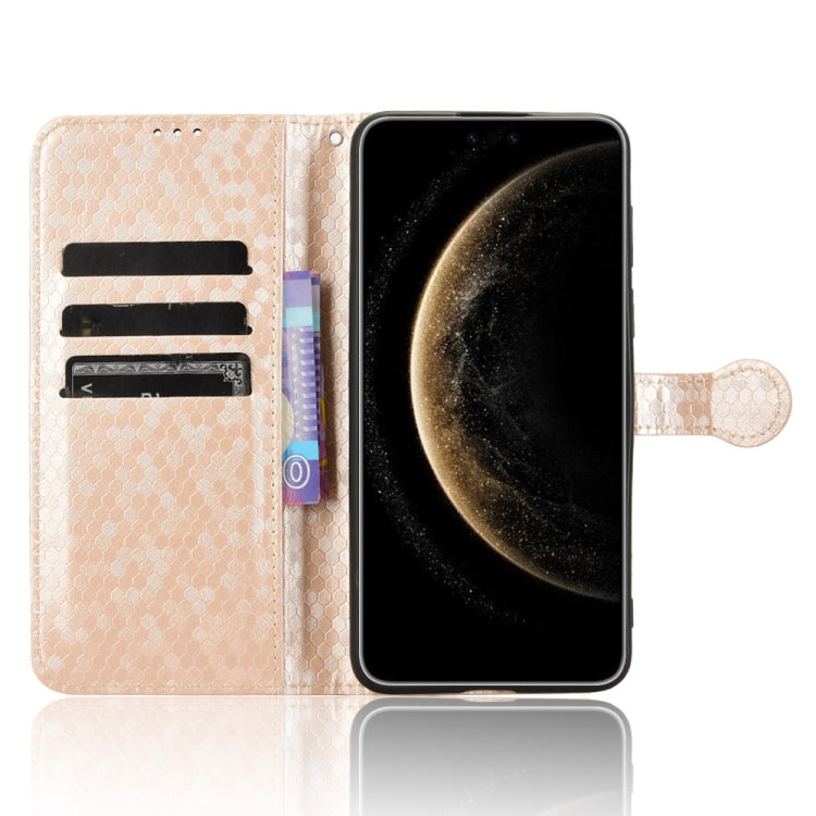 For Huawei Mate 70 Pro / 70 Pro+ Honeycomb Dot Texture Leather Phone Case