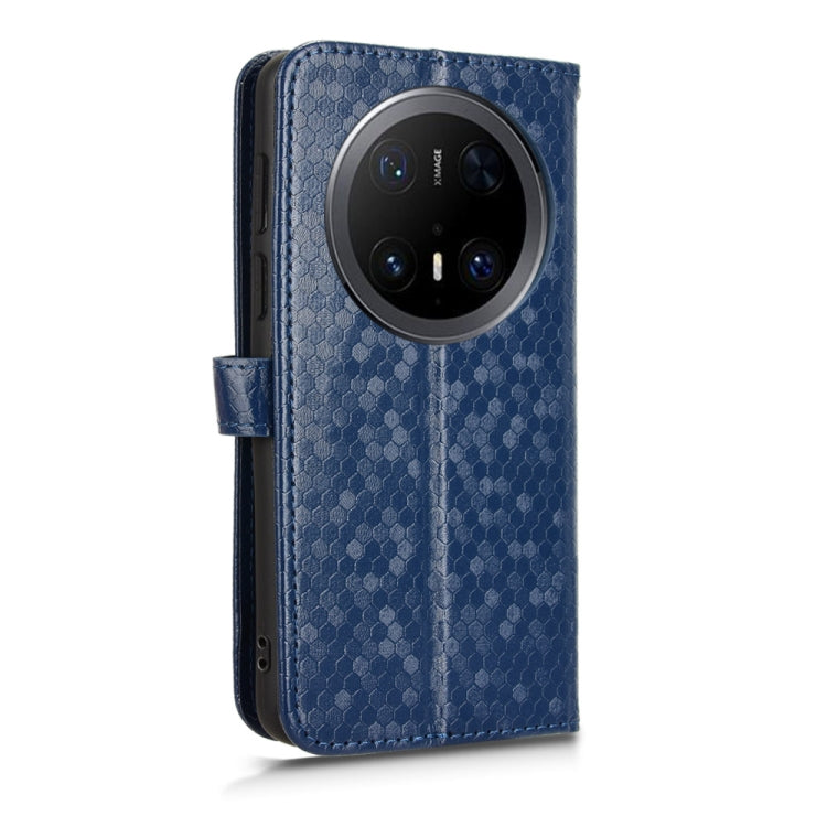 For Huawei Mate 70 Pro / 70 Pro+ Honeycomb Dot Texture Leather Phone Case
