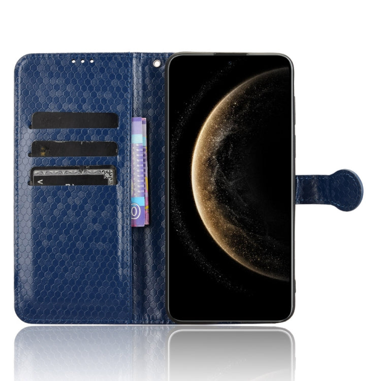 For Huawei Mate 70 Honeycomb Dot Texture Leather Phone Case