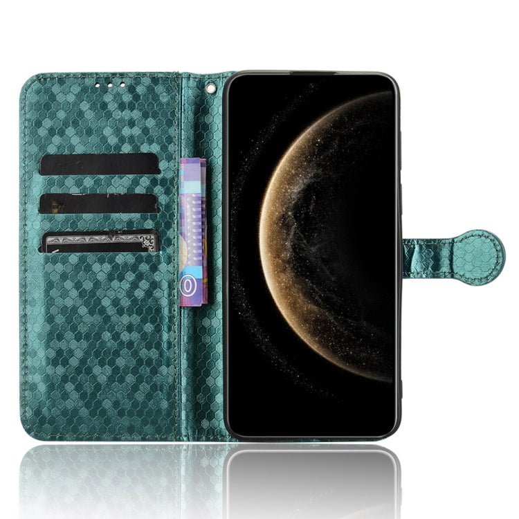For Huawei Mate 70 Honeycomb Dot Texture Leather Phone Case
