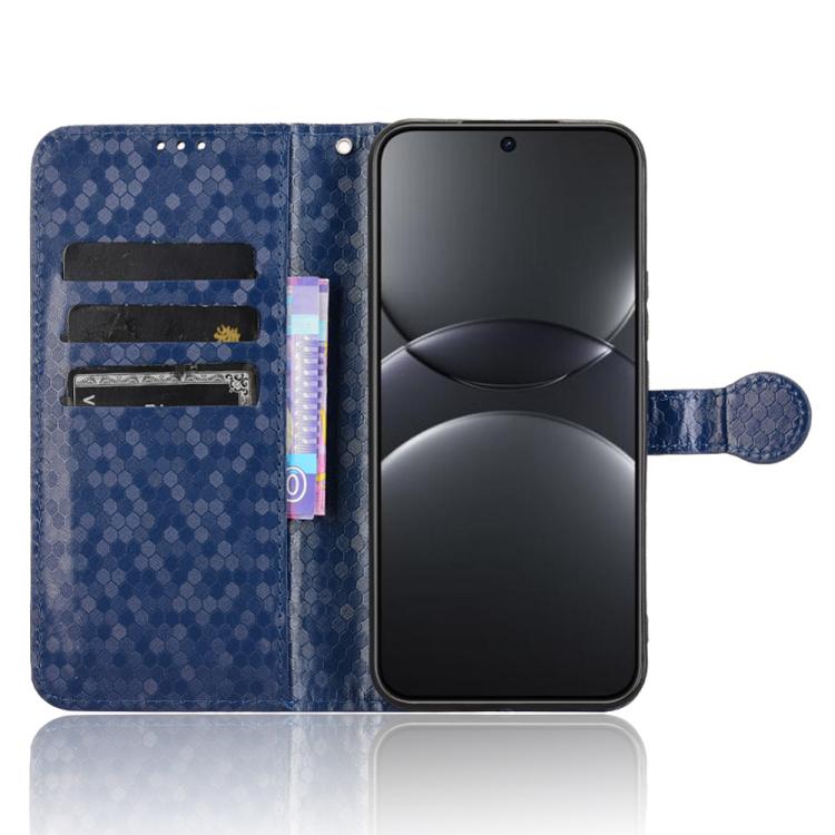 For Huawei nova 12 5G / nova 13 Honeycomb Dot Texture Leather Phone Case