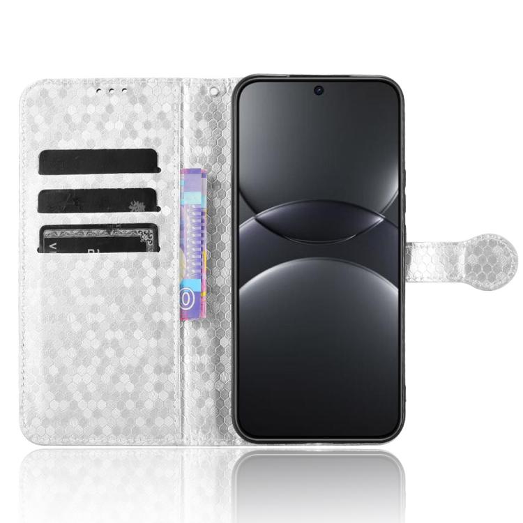 For Huawei nova 12 5G / nova 13 Honeycomb Dot Texture Leather Phone Case