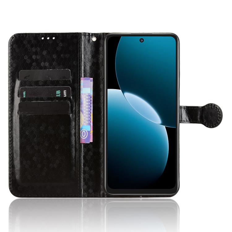 For Huawei nova Y73 / Enjoy 80 Honeycomb Dot Texture Leather Phone Case