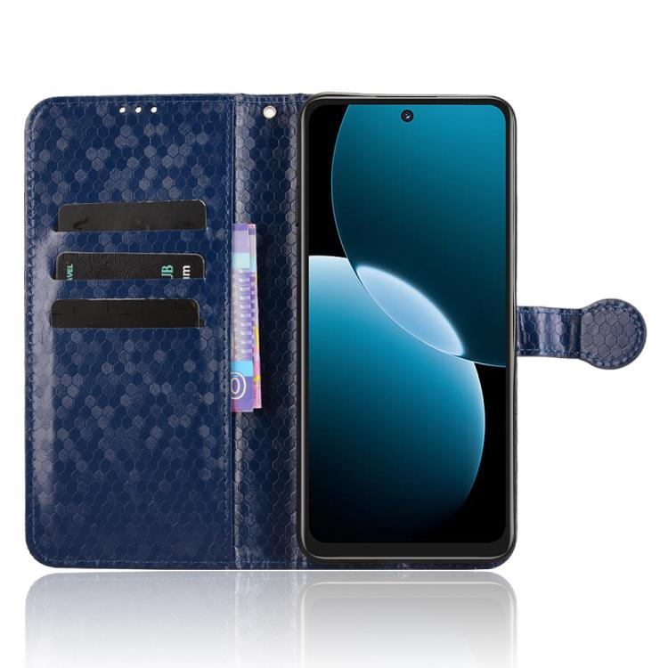 For Huawei nova Y73 / Enjoy 80 Honeycomb Dot Texture Leather Phone Case