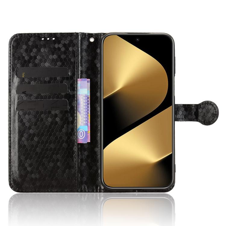 For Huawei Pura 80 Pro 5G Honeycomb Dot Texture Leather Phone Case