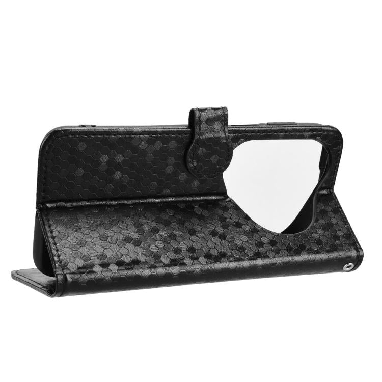 For Huawei Pura 80 Pro 5G Honeycomb Dot Texture Leather Phone Case