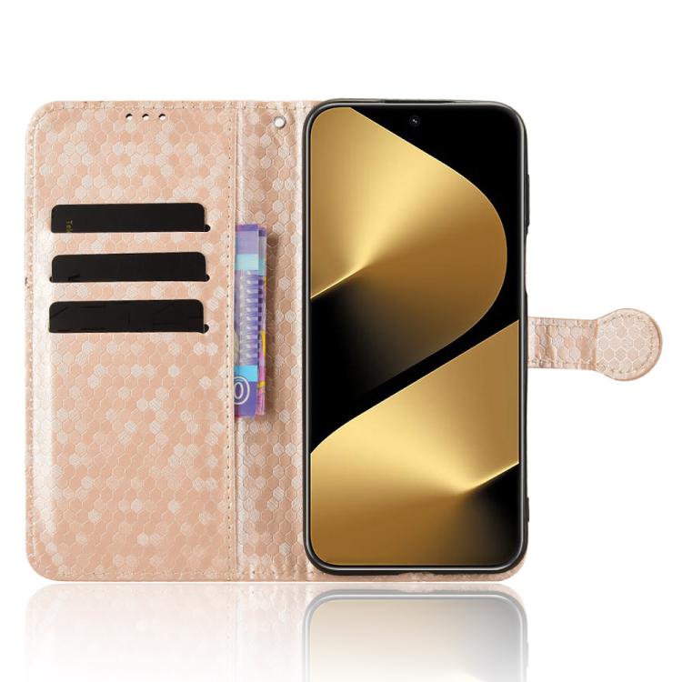 For Huawei Pura 80 Pro 5G Honeycomb Dot Texture Leather Phone Case