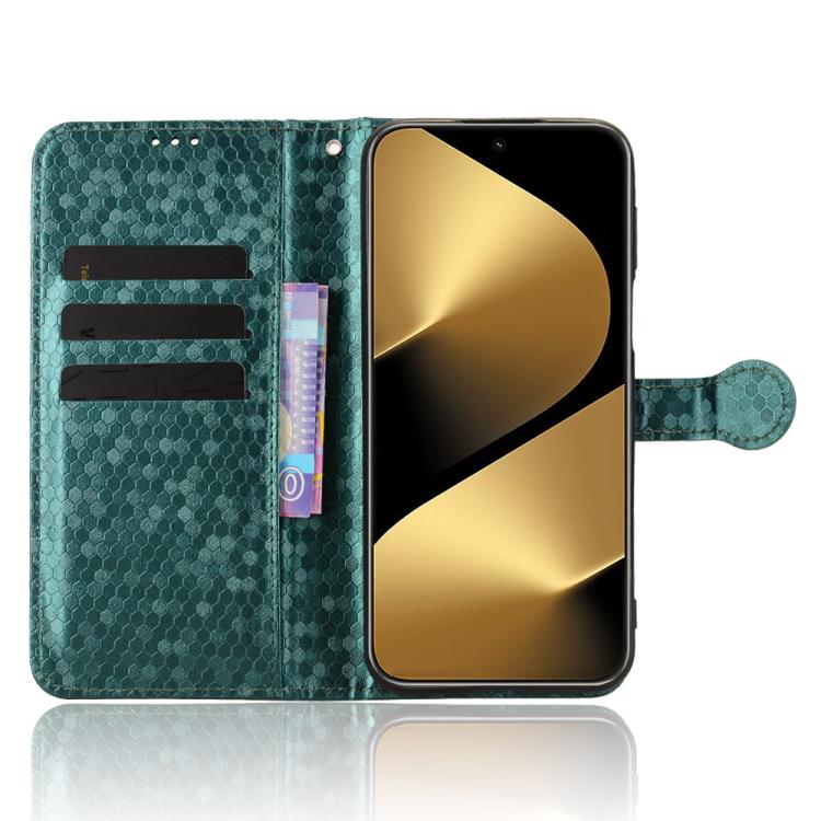 For Huawei Pura 80 Pro 5G Honeycomb Dot Texture Leather Phone Case