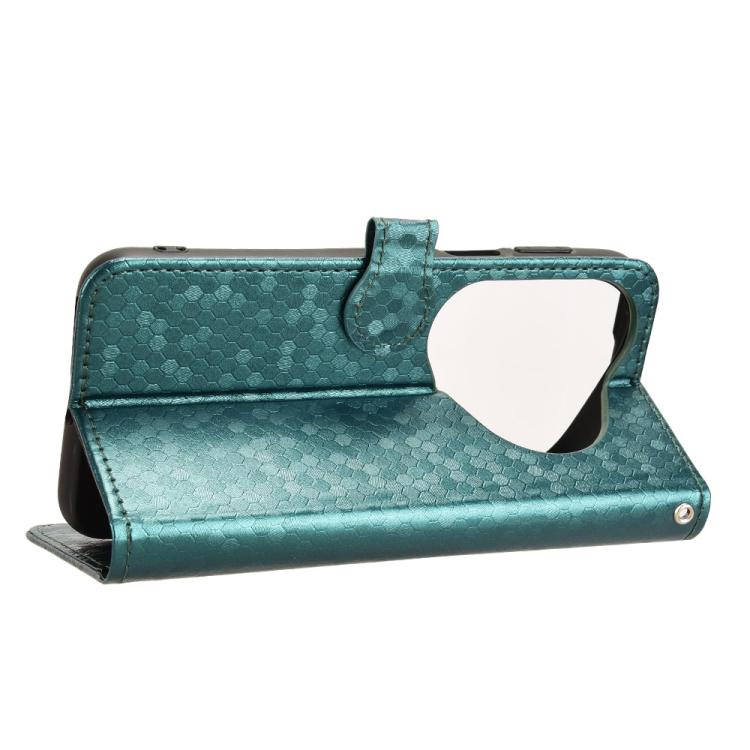 For Huawei Pura 80 Pro 5G Honeycomb Dot Texture Leather Phone Case