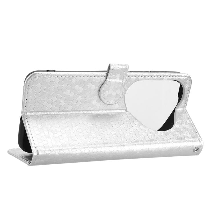 For Huawei Pura 80 Pro 5G Honeycomb Dot Texture Leather Phone Case