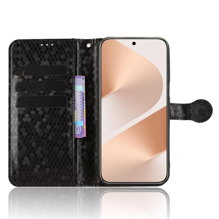 For Huawei Pura 80 5G Honeycomb Dot Texture Leather Phone Case