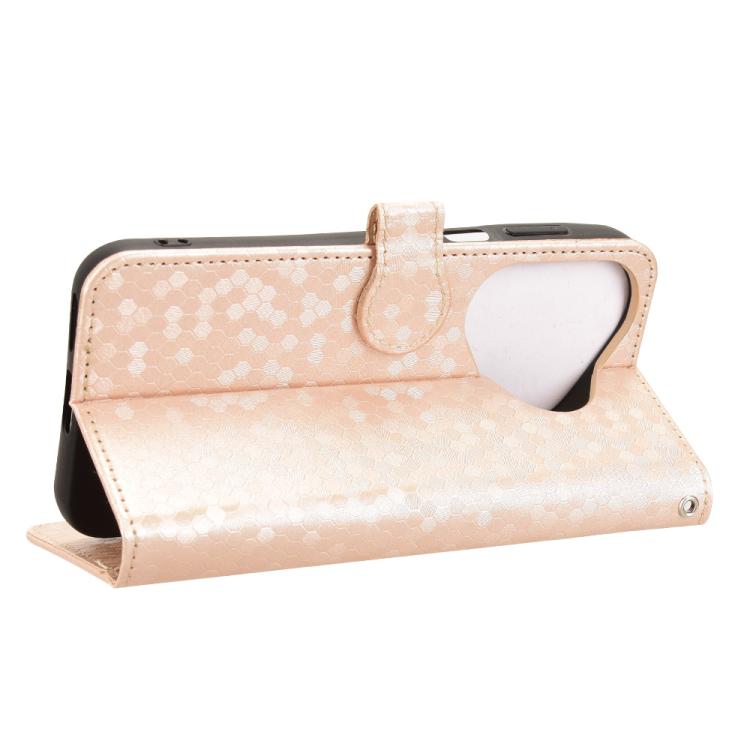 For Huawei Pura 80 5G Honeycomb Dot Texture Leather Phone Case