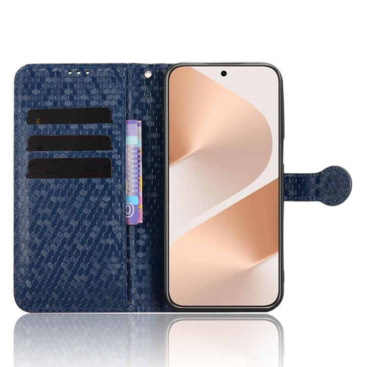 For Huawei Pura 80 5G Honeycomb Dot Texture Leather Phone Case