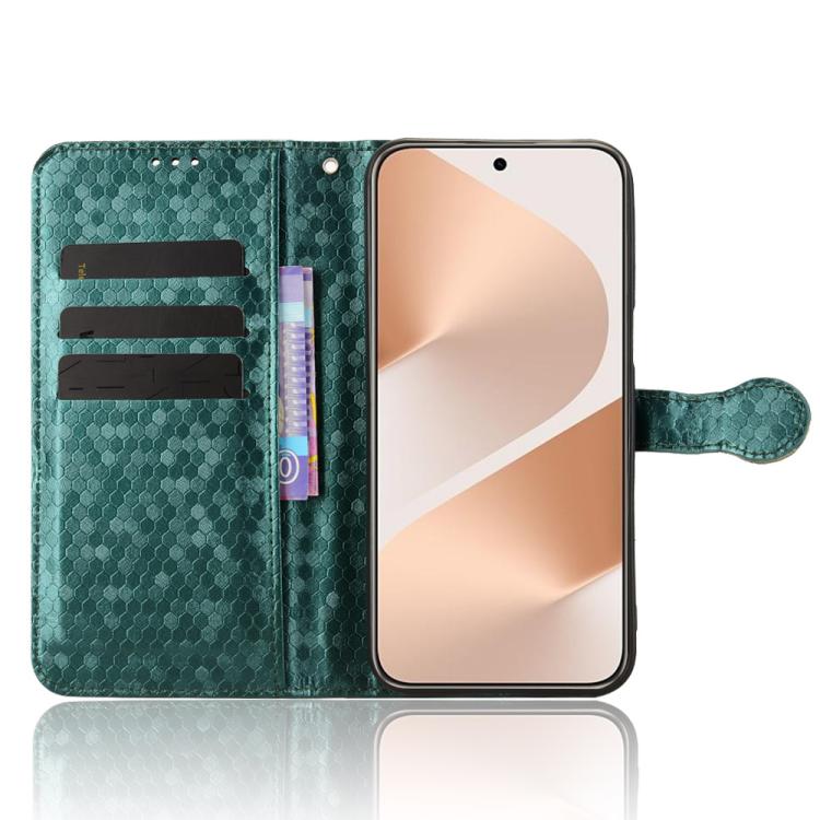 For Huawei Pura 80 5G Honeycomb Dot Texture Leather Phone Case
