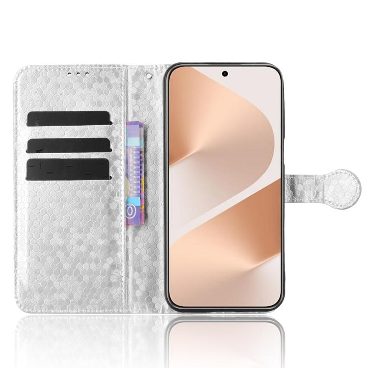 For Huawei Pura 80 5G Honeycomb Dot Texture Leather Phone Case