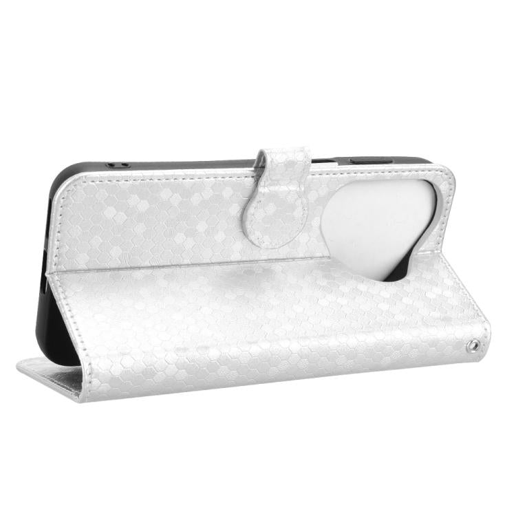 For Huawei Pura 80 5G Honeycomb Dot Texture Leather Phone Case