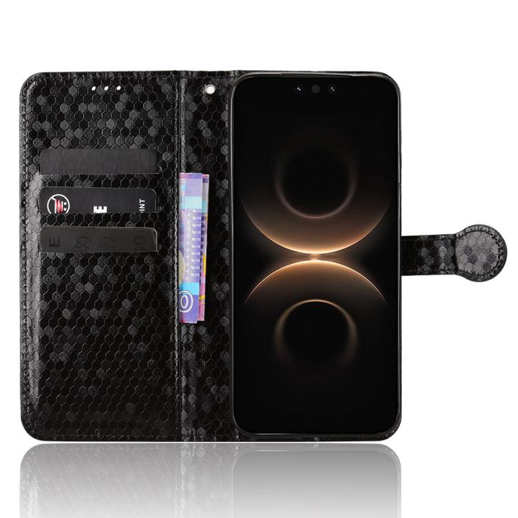For Huawei Mate 80 Pro / 80 Honeycomb Dot Texture Leather Phone Case