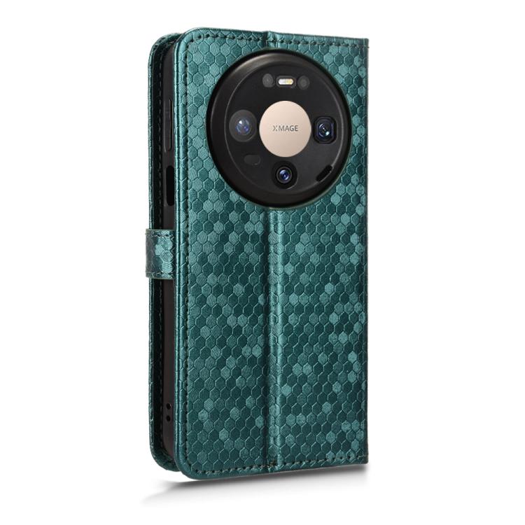 For Huawei Mate 80 Pro / 80 Honeycomb Dot Texture Leather Phone Case