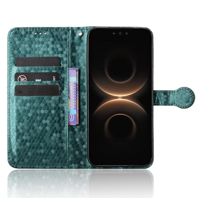 For Huawei Mate 80 Pro / 80 Honeycomb Dot Texture Leather Phone Case
