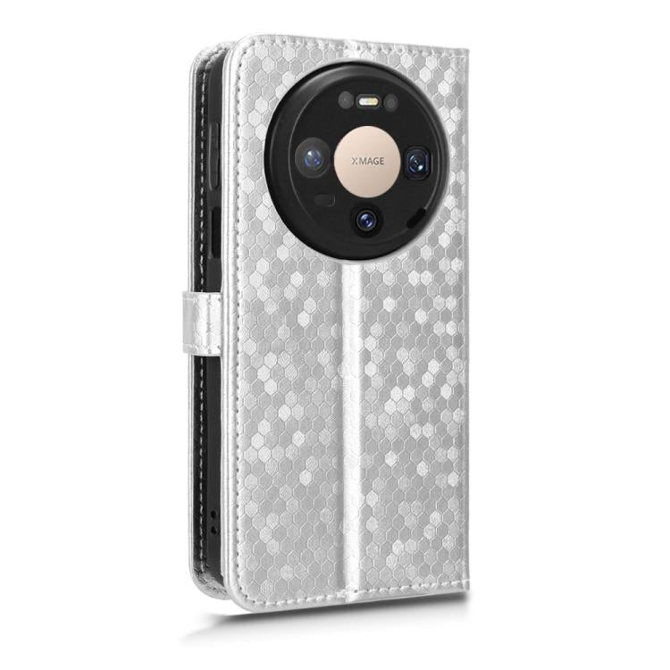 For Huawei Mate 80 Pro / 80 Honeycomb Dot Texture Leather Phone Case