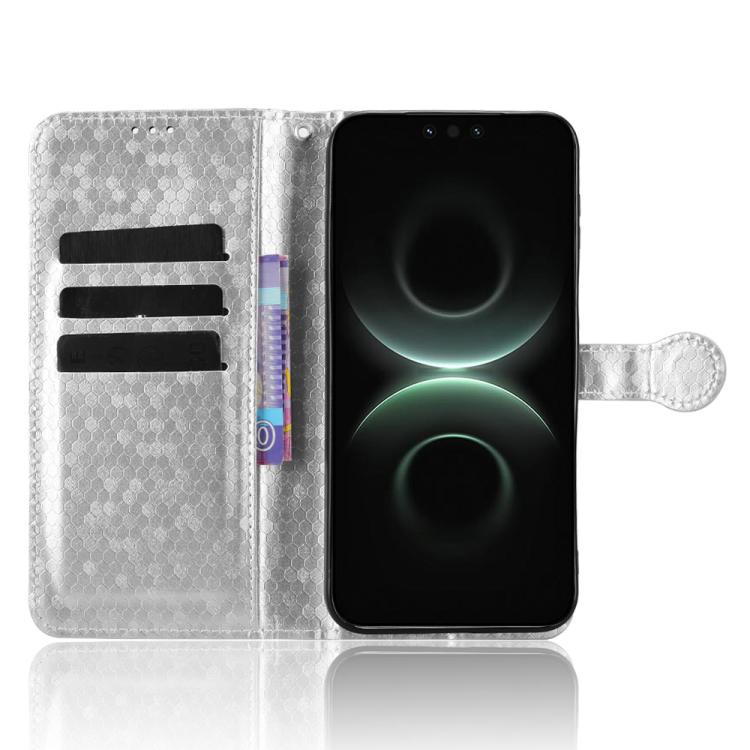 For Huawei Mate 80 Pro Max Honeycomb Dot Texture Leather Phone Case