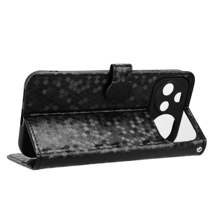 For Huawei nova 15 Pro / Ultra Honeycomb Dot Texture Leather Phone Case