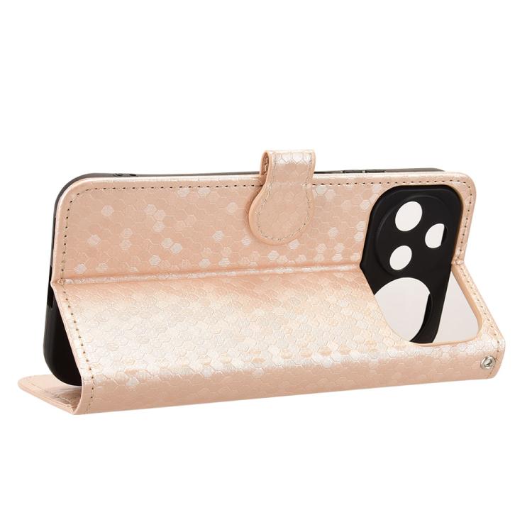 For Huawei nova 15 Pro / Ultra Honeycomb Dot Texture Leather Phone Case