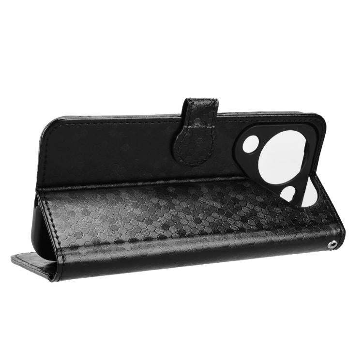 For Huawei Pura 90 5G Honeycomb Dot Texture Leather Phone Case