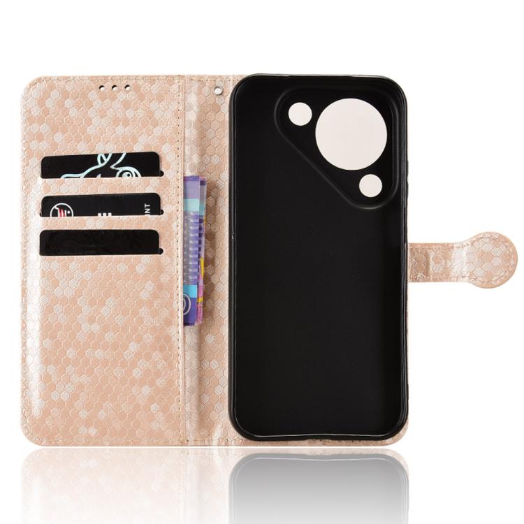 For Huawei Pura 90 5G Honeycomb Dot Texture Leather Phone Case