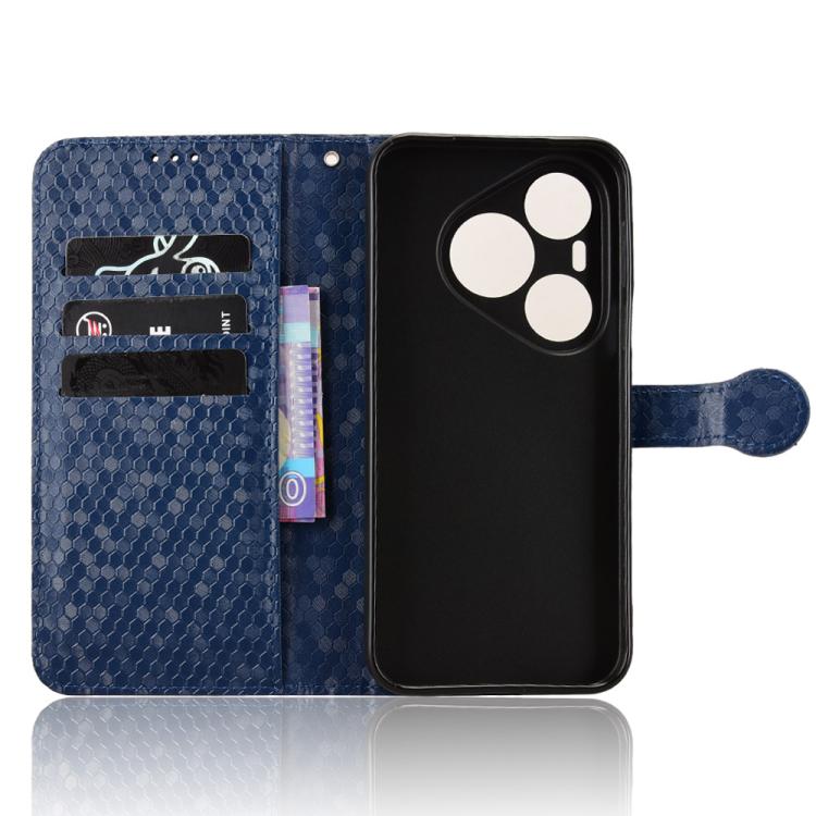 For Huawei Pura 90 Pro 5G Honeycomb Dot Texture Leather Phone Case