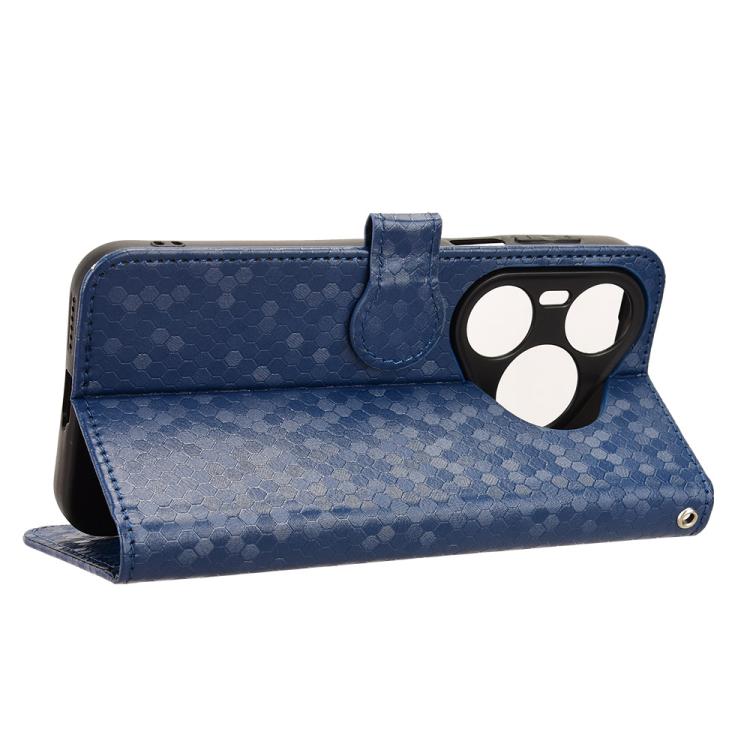 For Huawei Pura 90 Pro 5G Honeycomb Dot Texture Leather Phone Case